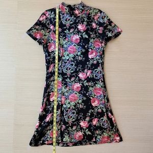 VINTAGE 1990's Betsey Johnson Floral Dress